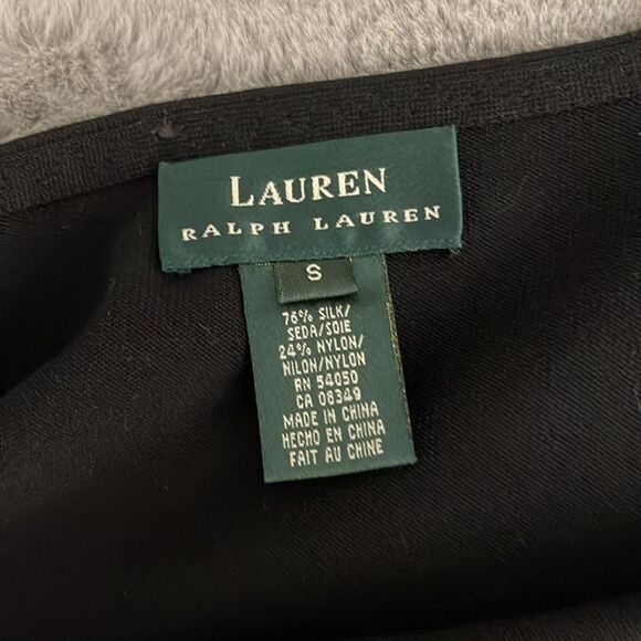 Vintage Vibe Lauren Ralph Lauren Silk Blend Beaded Cardigan S ✨ - Picture 12 of 14
